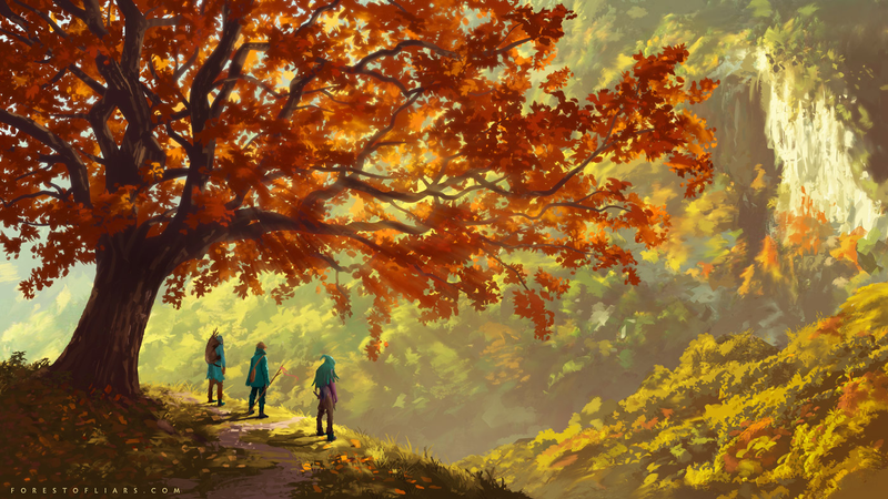 Illustration for article titled Step Inside The Forest Of Liars